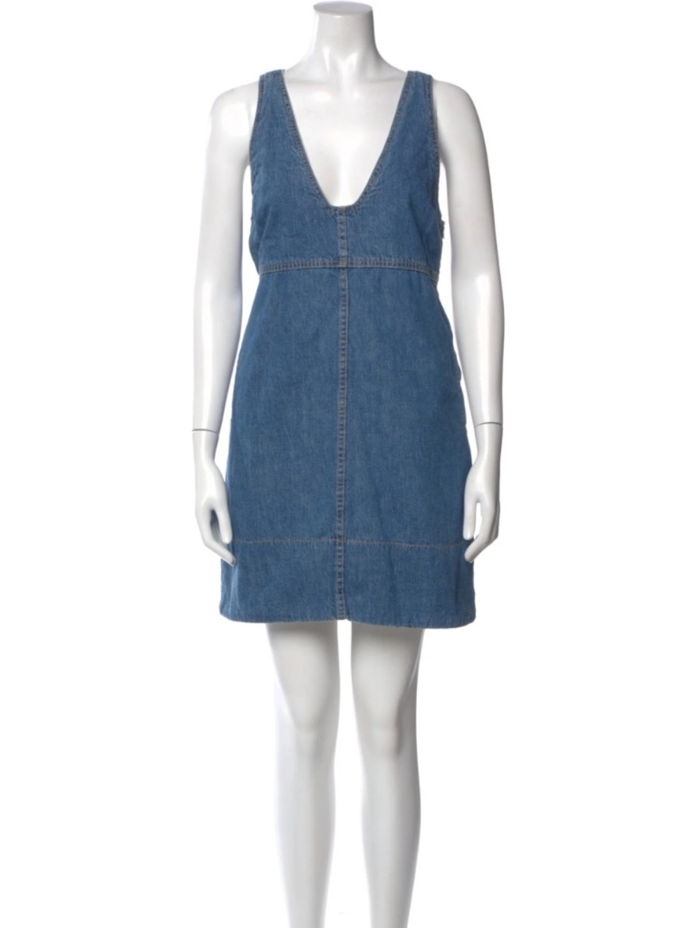 Rachel Comey Astrud Dress In Light Indigo Size 4